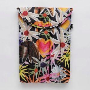 BAGGU Puffy Laptop Sleeve 13"/14" Horse Collage